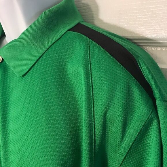 Grand Slam XXL/ XXG Green & Black Polo - Picture 4 of 7